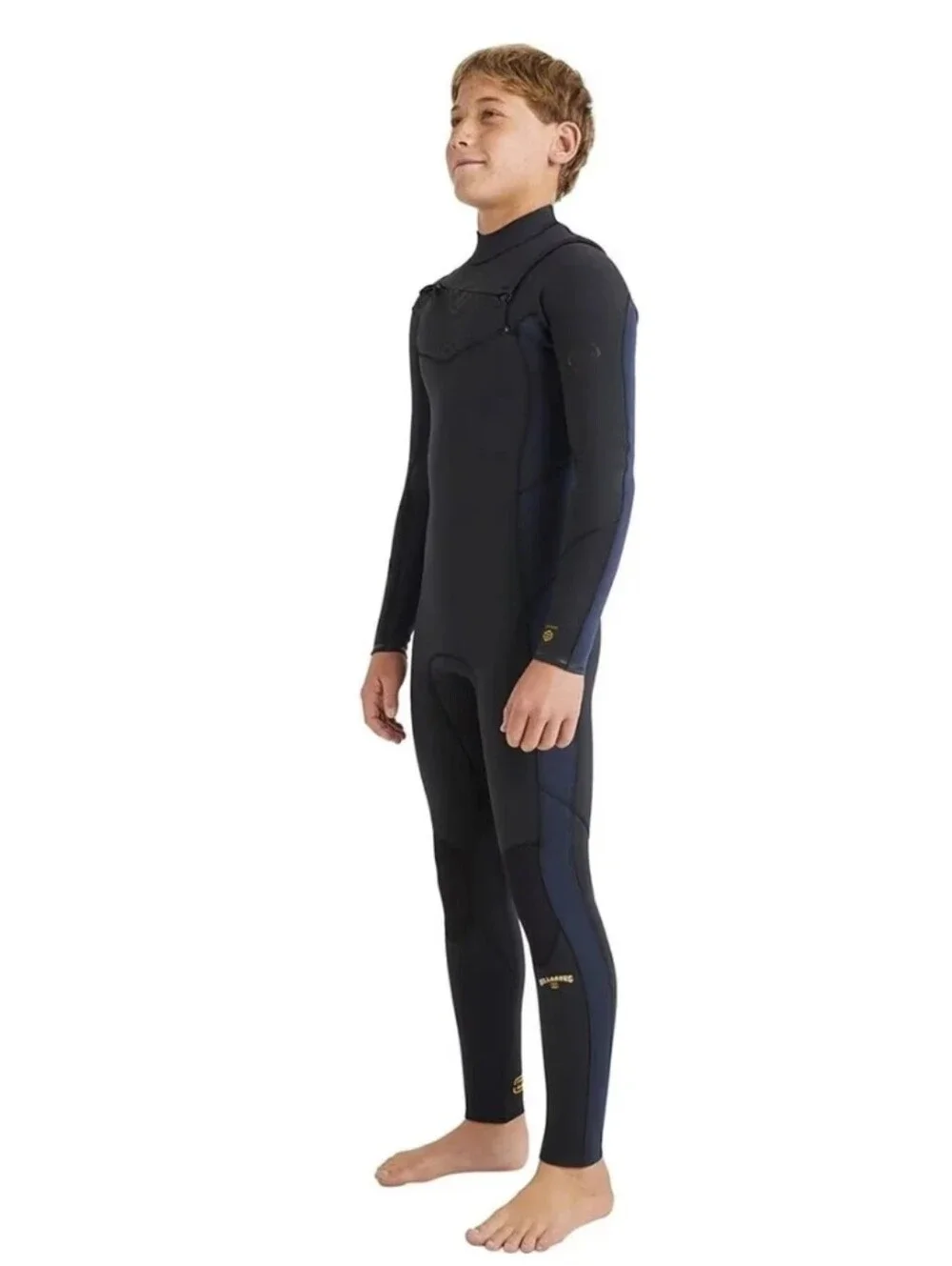 BILLABONG NEW Boys Absolute Natural Chest Zip Full Wetsuit